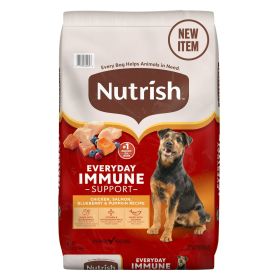 Everyday Immune Support Chicken, Salmon, Blueberry & Pumpkin Recipe Dry Dog Food, 26lb Bag